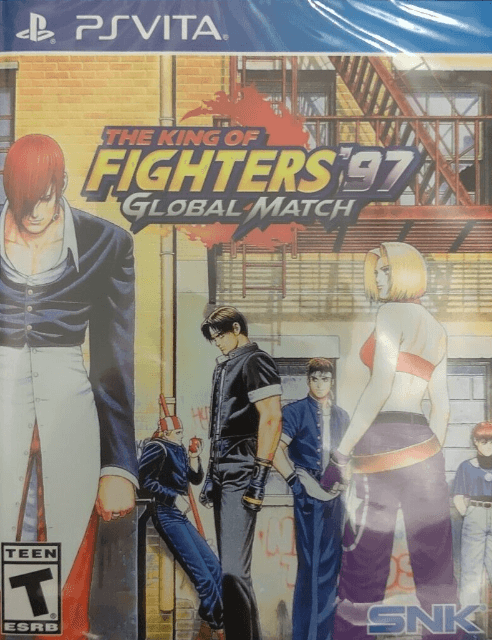 King of Fighters 97 Global Match box art for Playstation Vita